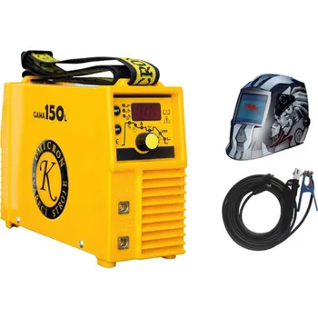Svářečka Omicron GAMA 150L + kabely 16/3m + kukla Robot, záruka 3 roky