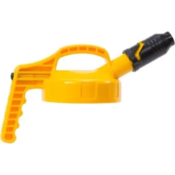 Kojenecká láhev Víko/uzávěr s širokým výpustným hrdlem ŽLUTÝ STUMPY SPOUT LID XPEL YELLOW