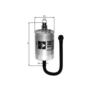 Filtr do auta Palivový filtr MAHLE KL 69