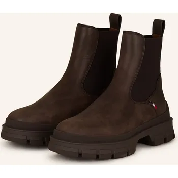 Pánské tenisky Moncler Pánské Chelsea Boty Hevea, tmavě hnědá, 45