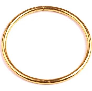 Lapač snů Kovový kruh na lapače snů - 14cm zlatý