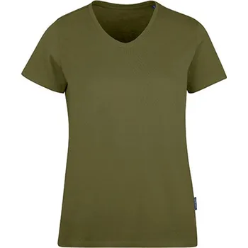 Hrm Dámské triko z organické bavlny HRM202 Olive 3XL