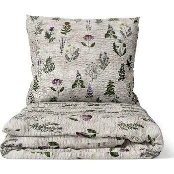 Povlečení DARRÉ Krepové povlečení Léčivá zahrada Velikost: 140 x 200 + 70 x 90