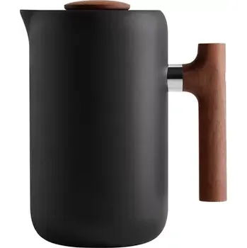 French press Fellow Clara French Press Matte Black + Walnut 700 ml