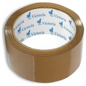 Lepicí páska Lepicí páska Victoria Pack, hnědá, 50 mm x 60 m, 6 ks
