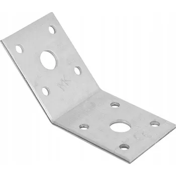 Tesařské kování Montážní úhelník rovnoramenný 50x50 ohýbaný 20 KS
