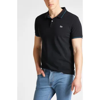 Pánské triko Lee Pique Polo L61ARL01 Black Velikost: 5XL