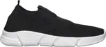 Chlapecká slip-on obuv Geox J ARIL B. A 34 Černá, Bílá
