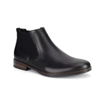 Dámské kozačky Polokozačky Rieker 10374-00 Černá 45