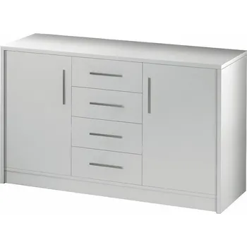 Ložnicová sestava Komoda GENEWA 2 bílá mat