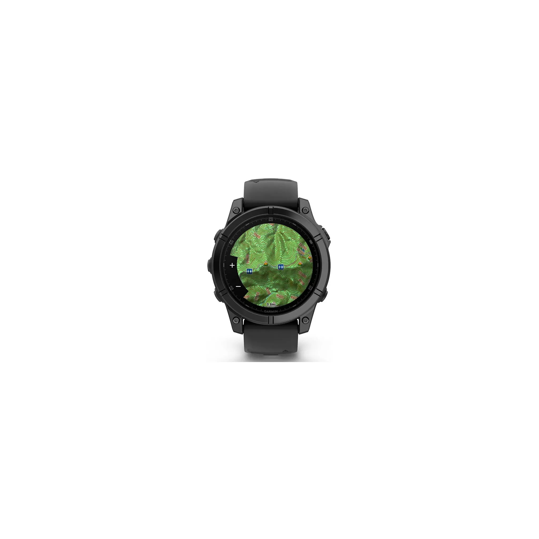 Fotografie 8 - Chytré hodinky Garmin fēnix E 47 mm Slate Gray Steel Black Silicone Band