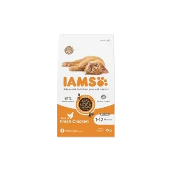 Krmivo pro kočku Krmivo IAMS Cat Kitten Chicken 10kg