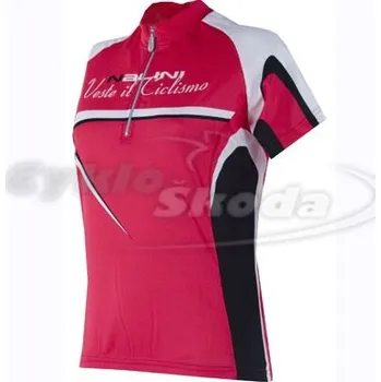 cyklistický dres Sassolite červený - dámský dres