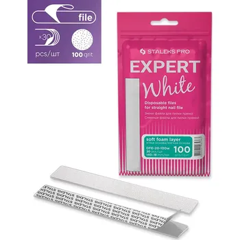 Staleks Pilník lepící hr.100 Soft - rovný 30ks