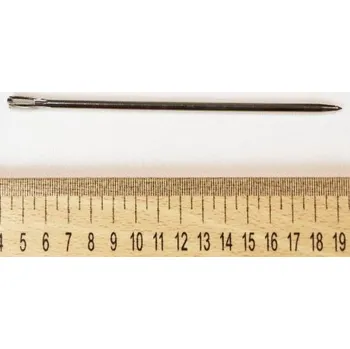 Nástroj na niť a příze jehly balící rovná 2,4x6/152mm 83078 - Šedá, 152 mm