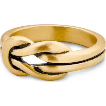 Prsten Evan Archer prsten Herkulův uzel ve zlaté barvě - Lucleon