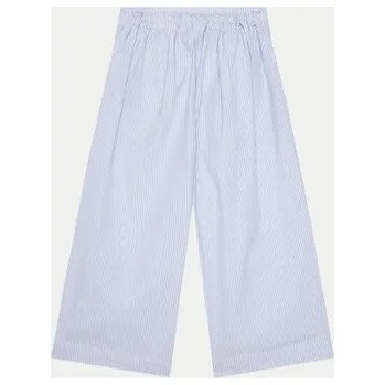 Pánské kalhoty Pepe Jeans Kalhoty z materiálu Ollie PG210793 Modrá Regular Fit 12Y