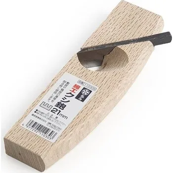 CDATA[Podrobnosti o produktu 4602 Speciální japonský kompasový hoblík menších rozměrů typu Sori-Dai Kanna s příčně i…
v 4 obchodech
![Ruční hoblík Japonský hoblík na dřevo UMEBACHI RYUMA Mini na žlábky - 21 mm