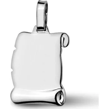 Přívěsek Stříbrný přívěsek pergamen