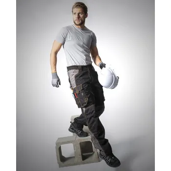 montérky ARDON Kalhoty VISION 01 do pasu H9104/68 Černá 68 Regular