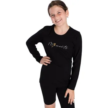 Dívčí tričko Dívčí triko Betty mode Moments černé