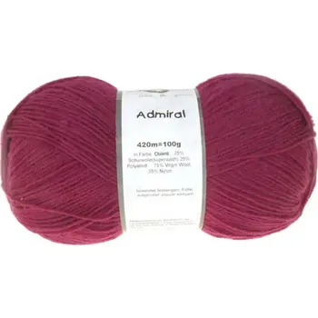 Příze Schoppel Wolle Admiral 1774 Chianti (Ponožková příze Admiral 1774 Chianti)