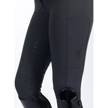 Jezdecké kalhoty Dámské rajtky PS OF SWEDEN Britney, černé, 34 (AP 25 DOPRODEJ)