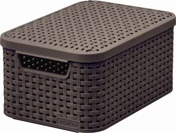 Úložný box Curver Rattan Style 2 03617-210 tmavě hnědý