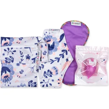 Menstruační kalíšek Bobánek Sada pro zdravou menstruaci - Louka