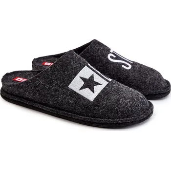 Dámská obuv Klasické pánské pantofle Big Star KK176002 Barva: Černá, Velikost: 41