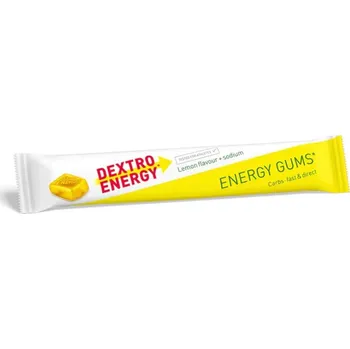 Energetický nápoj Dextro Energy - Energy gums+ sodík (příchuť citron)