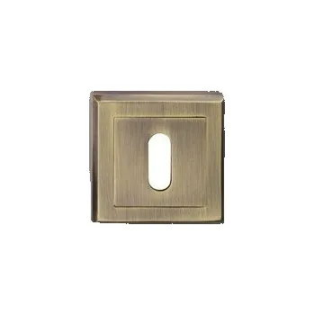 Dveřní kování Dolní štít na klíč hranatý Bronz SZKPK