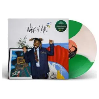Zahraniční hudba LP Asake: Work of Art 2023 Limited Edition Green & White Vinyl