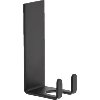 Sada koupelnových doplňků Gedy THOR samolepící háček, černá mat