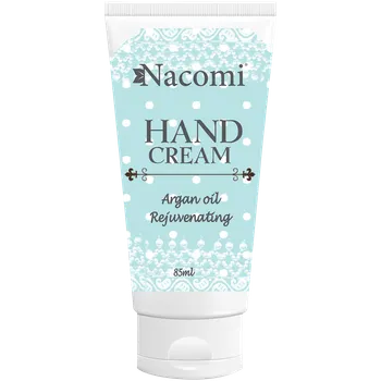 Péče o ruce Nacomi Hand Cream přírodní arganový krém na hydrataci a regeneraci rukou, 85 ml