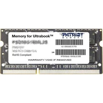 Patriot Signature Line 4GB DDR3 1600 CL11 SODIMM SR