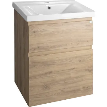 Stavební materiál ALTAIR umyvadlová skříňka 57x72,5x45cm, dub emporio
