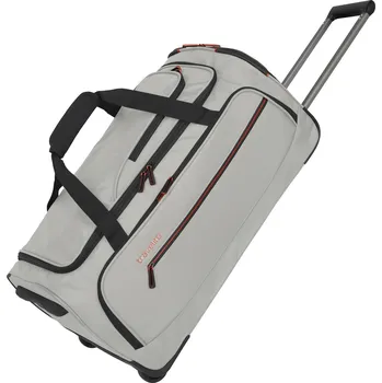 Cestovní taška Travelite Crosslite 5.0 Wheeled Duffle M White Sand 71 L TRAVELITE-92902-40