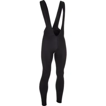 Cyklistické kalhoty Kalhoty se šlemi PELLS Black bez výstelky - XXL