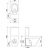 Klozet Cersanit Crea CleanOn 011/020 K114-023-S-SET