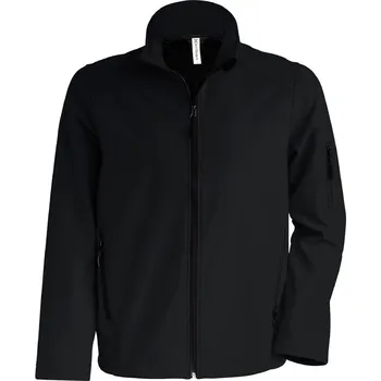 pracovní bunda Kariban Pánská softshell bunda bez kapuce černá L