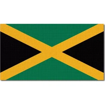 Vlajka Pelisport Jamajská vlajka tištěná 7,5 x 4 cm
