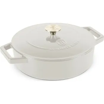 Hrnec BERLINGERHAUS Pekáč litinový s poklicí 26 cm Sahara Collection BH-6530