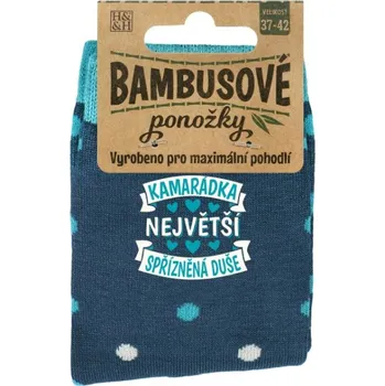 Party dekorace Albi Bambusové Ponožky - Kamarádka