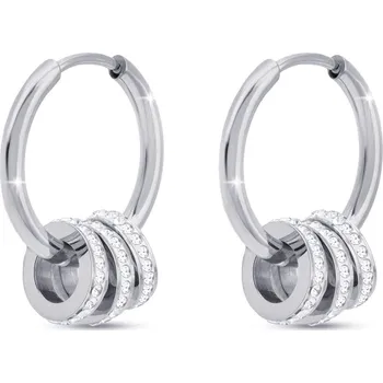 Náušnice biju 1003257 stříbrná