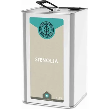 Olej na dřevo Lněný olej na kámen - Stenolja 5 l