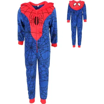 Chlapecké pyžamo SET 3 KS FLÍSOVÝ OVERAL SPIDERMAN, 3-4,5-6,7-8