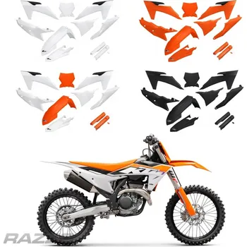 Sada plastů UFO Plastic Kit Full KTM SX125 SX250 / SXF250 SXF350 SXF450 23-24 Oranžová