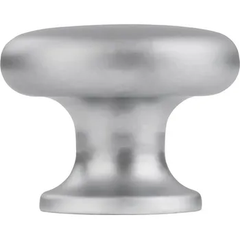 Nábytkové kování Knopka Ø 29 mm, matný chrom, 4 ks