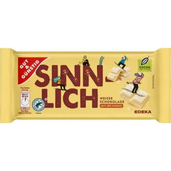 Čokoláda G&G Bílá čokoláda z alpského mléka 100g